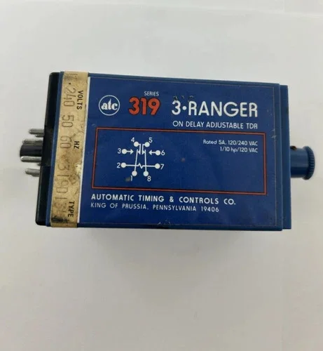 ATC Series 319 3-Ranger On-Delay Adjustable Timer 319D134 — product image 3 of 4