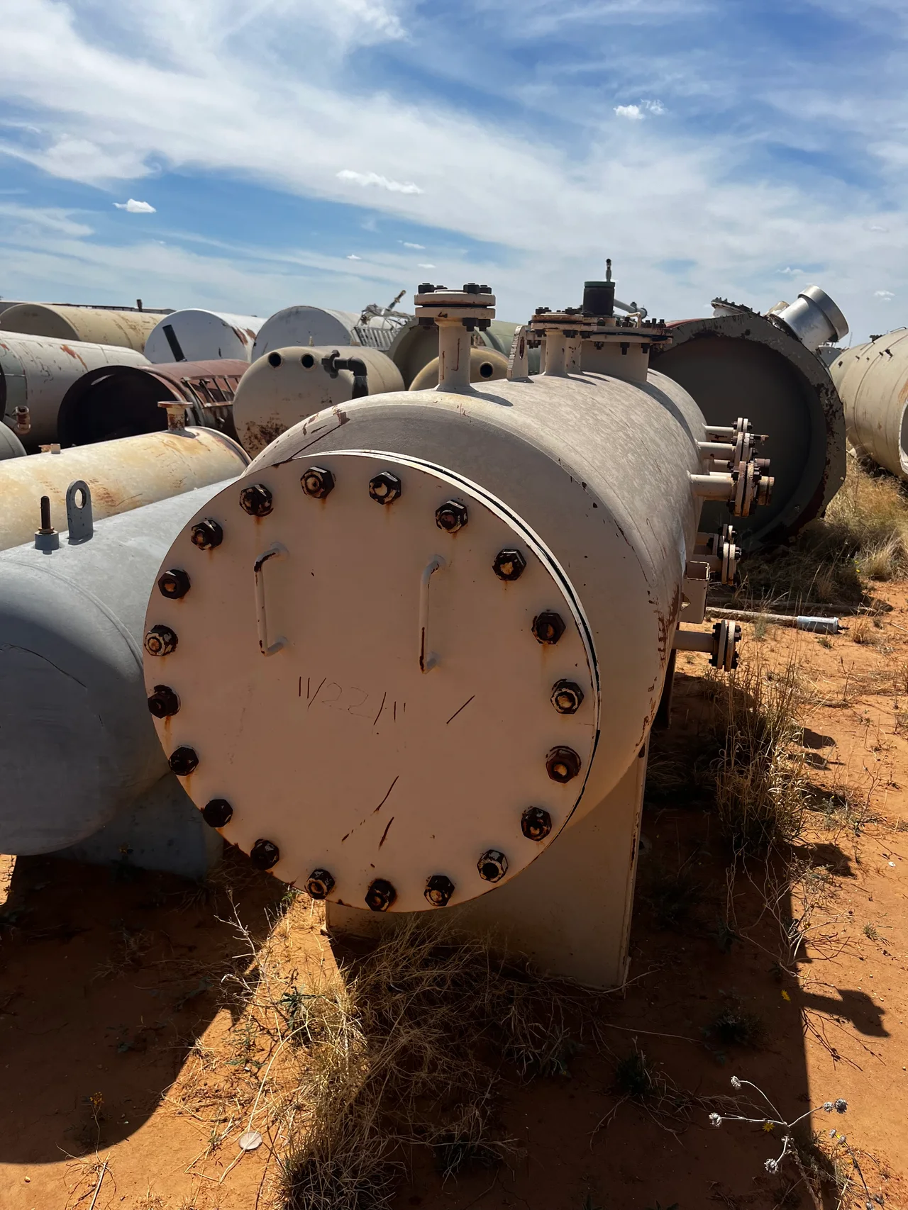 Area Tanks 3-Phase Horizontal Separator, 36 in x 10 ft, Serial J-157 — product image 6 of 6