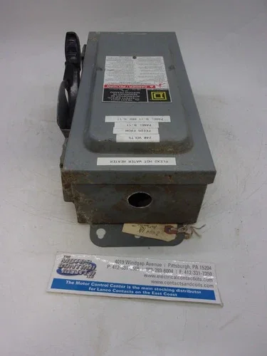 Square D H321AWK Heavy Duty Safety Switch, 30A, 2P, Fusible, 240V, NEMA 3R — product image 6 of 8