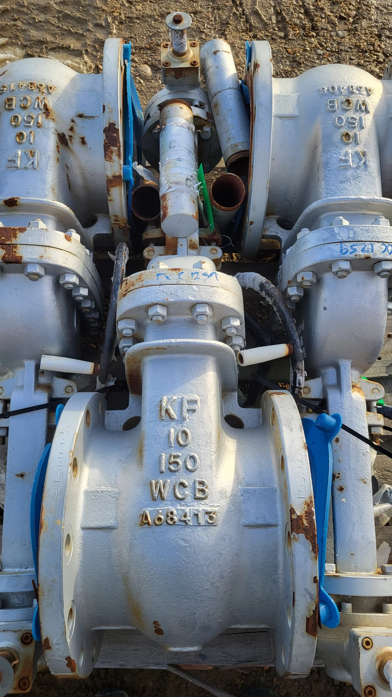 KF Industries Gate Valve GA01011XU 10-inch Class 150 WCB — primary product image