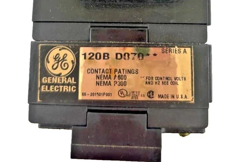 General Electric CR120BD07041 Industrial Control Relay — product image 2 of 8
