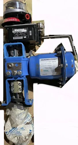 Metso Jamesbury 3-inch Wafer-Sphere Butterfly Valve Assembly with Quadra-Powr X QPX1C/M Actuator, Neles ND9206H Positioner, and Quartz Limit Switch — primary product image