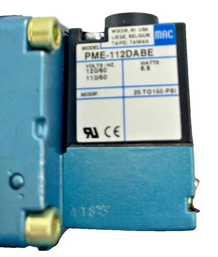MAC Valves 6521B-311-PM-112DA Solenoid Valve 4-Way 3/4 NPTF 120V — product image 4 of 7