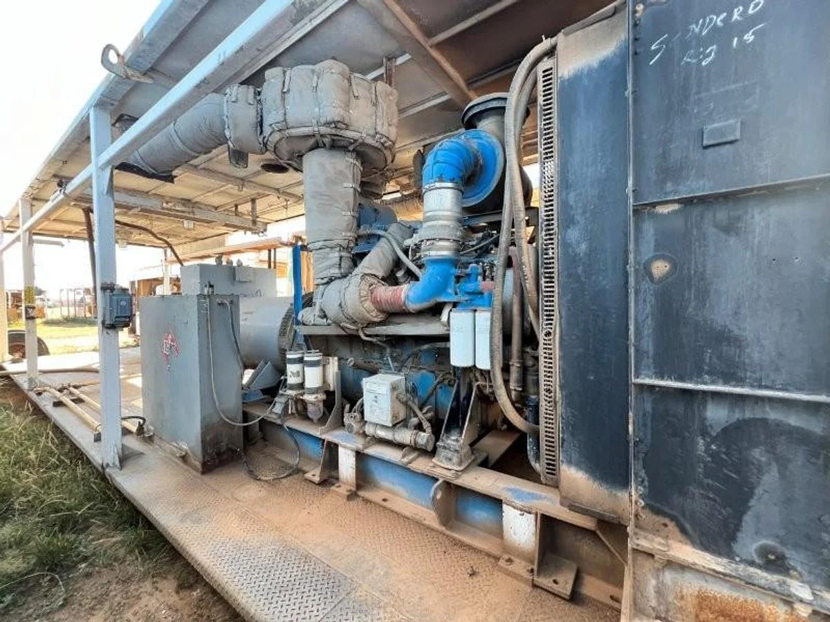 MTU 16V2000 1000 kW Diesel Generator Set with Stamford CC634C Alternator — primary product image