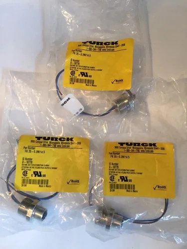 Turck FK 25-0.2M/14.5 Male Receptacle (Lot of 3) — primary product image