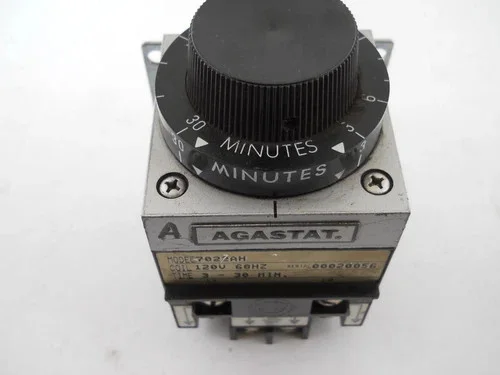 AGASTAT 7022AH Electropneumatic Off-Delay Timing Relay, 3-30 Minutes, 120VAC 60Hz — product image 2 of 5