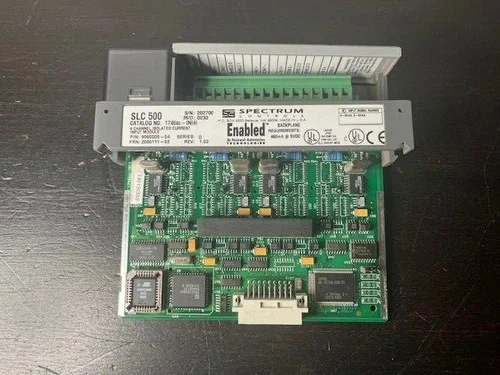 Spectrum Controls 1746sc-INI4I SLC 500 4-Channel Isolated Analog Input Module — product image 2 of 4