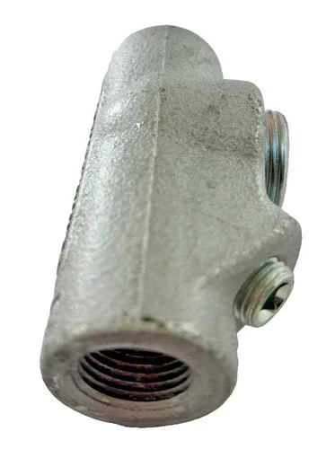 Crouse-Hinds EYS11SA 1/2" Vertical & Horizontal Female Seal Fitting Aluminum — product image 2 of 6