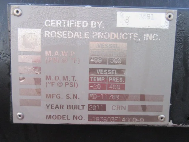 Rosedale Products Multi-Bag Filter Housing H183603F14000-0 — product image 5 of 11