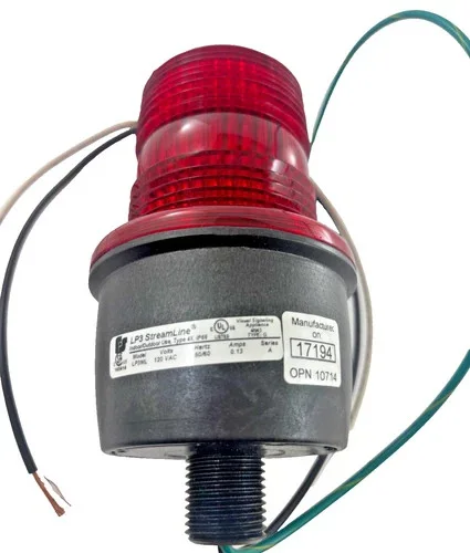 Federal Signal Streamline LP3ML-120R Red LED Beacon Light — product image 4 of 6