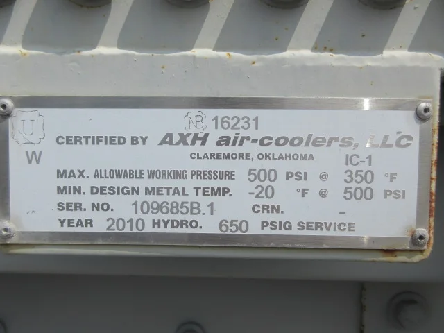 AXH Air-Coolers 32FF2 Forced Draft Air Cooler — product image 9 of 18