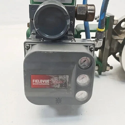 Fisher 3" V150 Vee-Ball Control Valve CG8M with 1051 Size 33 Pneumatic Actuator and FIELDVUE DVC Positioner — product image 4 of 8