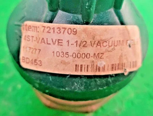 Metaltecnica Zanolo Brass Vacuum Relief Valve 1-1/2 Inch Model 17277 — product image 3 of 4