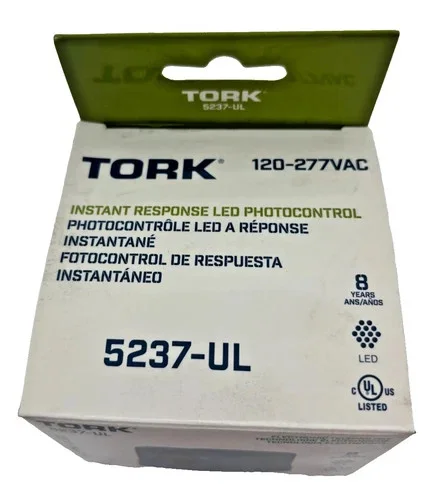 TORK 5237-UL Instant Response LED Photocontrol — product image 3 of 8