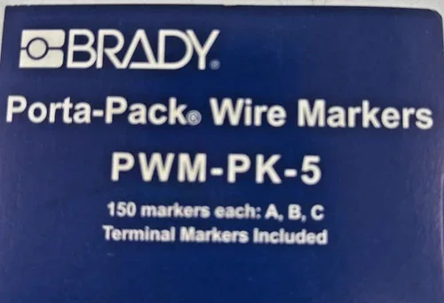 Brady Porta-Pack Wire Markers PWM-PK-5 — product image 3 of 3