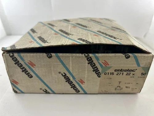 Entrelec 011527122 Rail Mount Terminal Block, 4 Positions, 12 AWG — product image 3 of 3