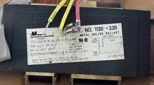 Universal 1130-33R-500-K HID Ballast Replacement Kit for 400W Metal Halide Lamp — product image 4 of 6