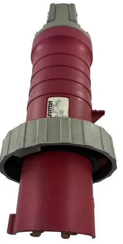 Leviton 460P7W Watertight Pin and Sleeve Plug, 60A, 480VAC, 3 Phase — product image 4 of 6