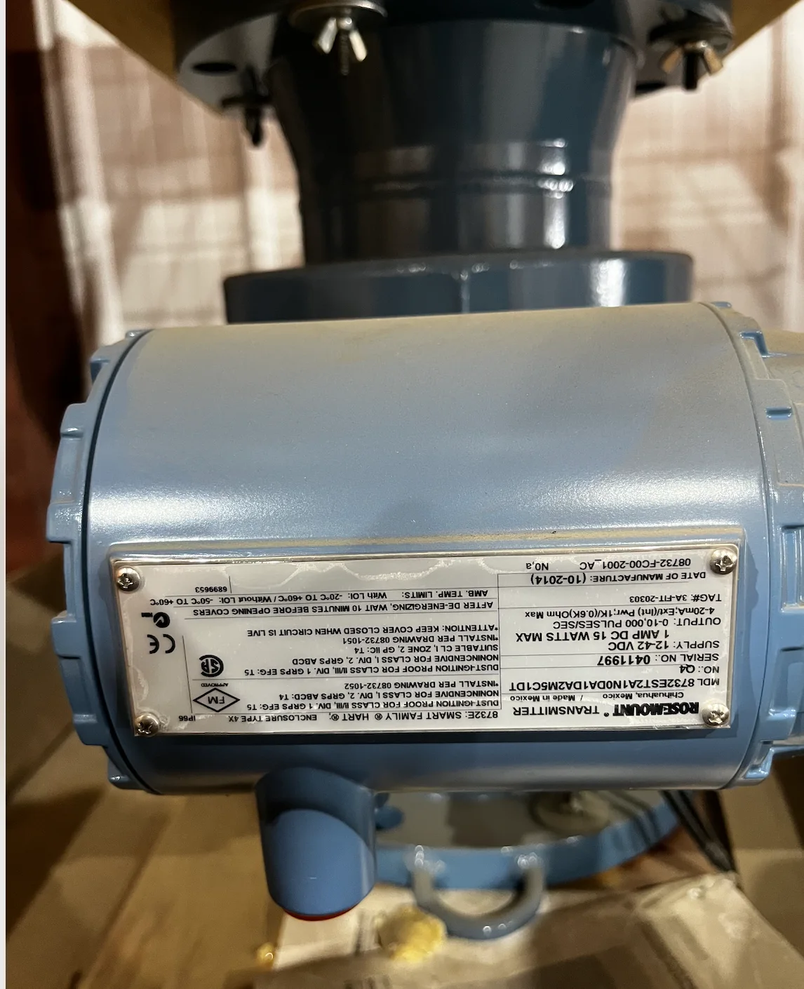 Rosemount 8732E Magnetic Flowmeter Transmitter with 10-inch 150 ANSI Sensor — primary product image