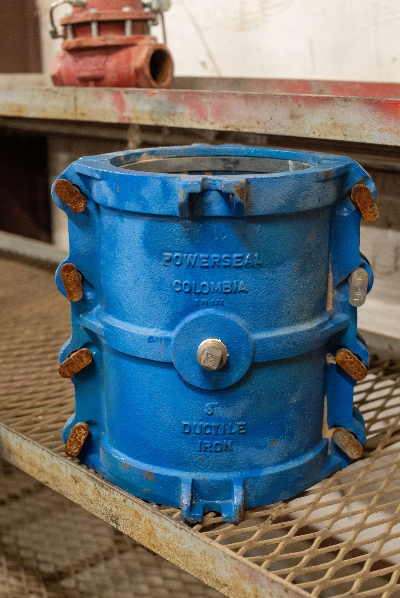 PowerSeal 3202 3-Inch Ductile Iron Split Sleeve Repair Clamp — primary product image