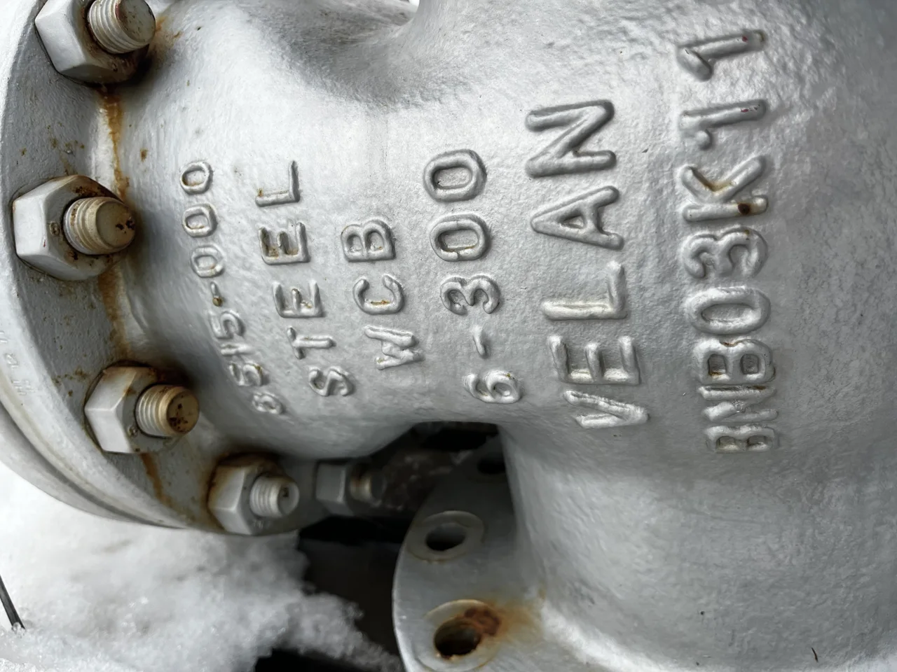 Velan 6" Class 300 Cast Steel Gate Valve BNB03K171 — product image 2 of 2
