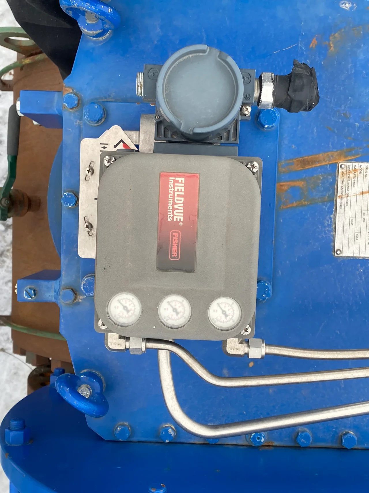 Neway 20" Class 300 Trunnion Mounted Ball Valve with Limitorque Pneumatic Actuator — product image 12 of 12