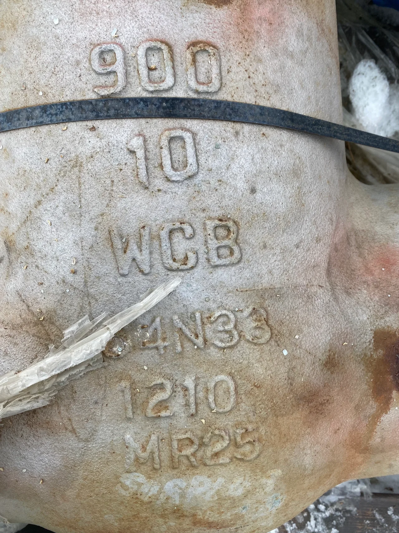 William E. Williams Class 1500 1 Inch Y-Globe Valve — product image 3 of 5