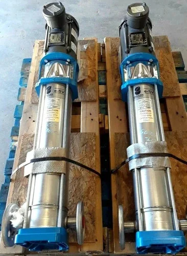 Goulds e-SV Stainless Steel Vertical Multi-Stage Pump 1SV27FB8F30 with 0.75 HP Baldor Motor — primary product image