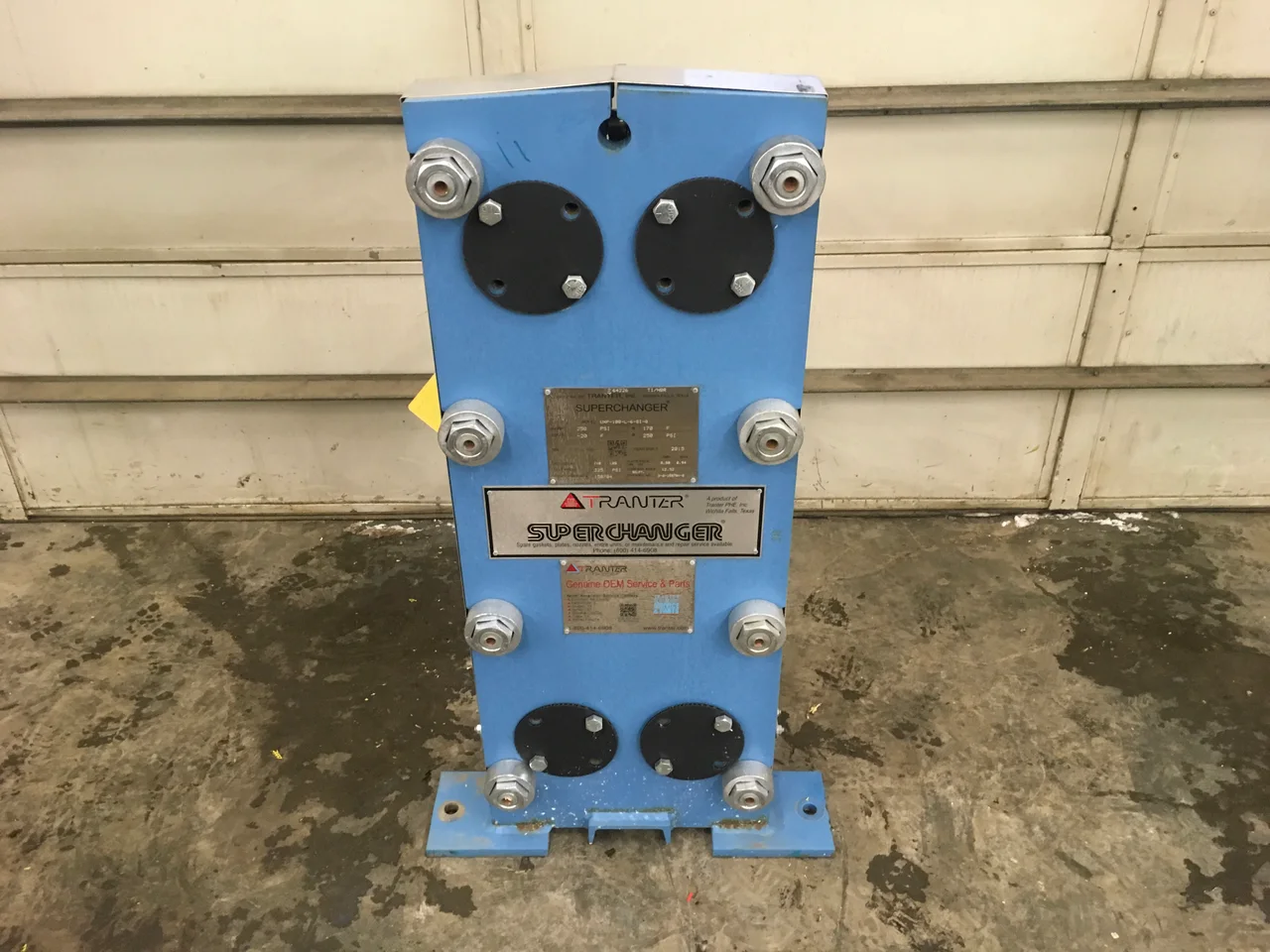 Tranter Superchanger UXP-100-L-6-SI-8 Plate and Frame Heat Exchanger — product image 3 of 4