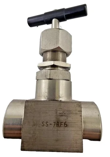 Whitey SS-7RF6 Stainless Steel Needle Valve, 3/8" Tube — primary product image