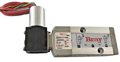 Bray Controls Series 63 Pneumatic Solenoid Valve 630250-21410536 — primary product image