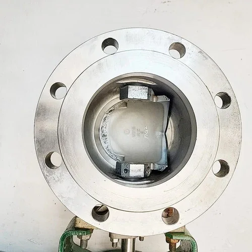 Fisher 6" V150 Vee-Ball Control Valve CL-150 With 2052 Size 2 Pneumatic Actuator — product image 7 of 8