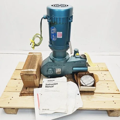 Milton Roy FR161-144 Controlled Volume Pump with Doerr 0.75 HP 1725 RPM Motor — primary product image