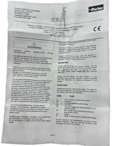 Parker 30CC02EV4T2B Solenoid Valve — product image 7 of 7