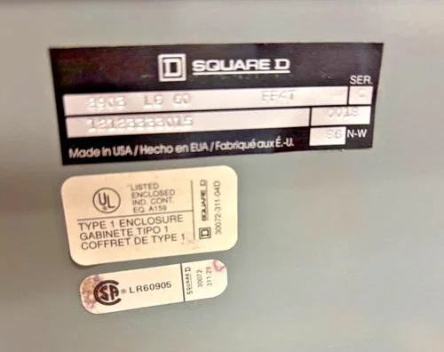 Square D 8903LG60V84FF4T Electrically Held Lighting Contactor — product image 5 of 7