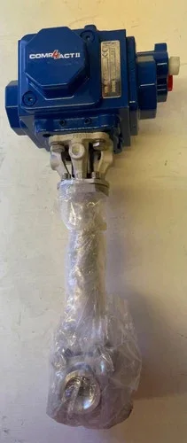 Habonim COMPACT II C20-SR-2C IMP Pneumatic 1/4 Turn Actuator with Apollo 1/2" Tri-Clamp Ball Valve — primary product image