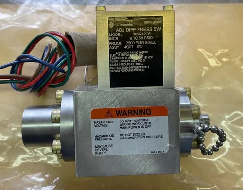 ITT Neo-Dyn Adjustable Differential Pressure Switch 162P42C6 — primary product image