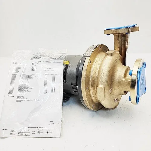 Ampco 2x1.5 ZC2 Bronze Centrifugal Pump with 3HP Baldor Motor — primary product image