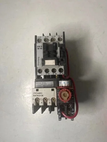 Stromberg OK0W10 Contactor with PATAM1K10 Thermal Overload Relay, 660VAC, 7-10A — primary product image