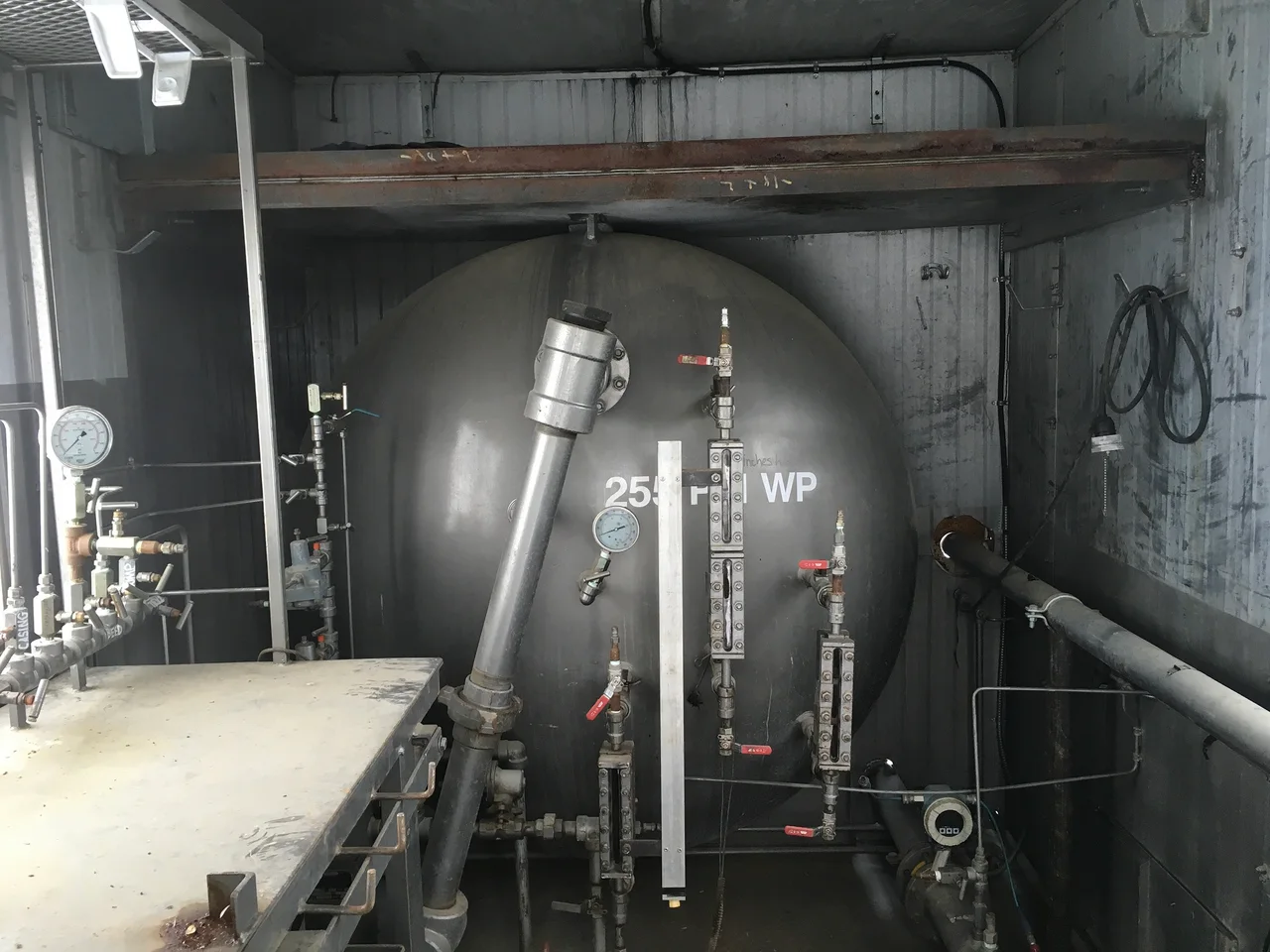 E&D Pipe and Process Equipment Ltd. 6' x 10' Production Testing Unit on 45' Hiboy Trailer — product image 8 of 12
