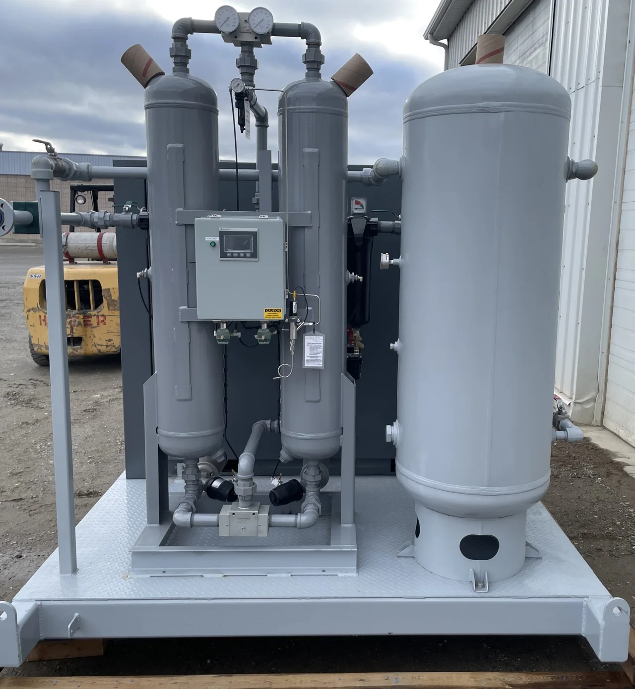 Chamco Sullair ES6MD Duplex 10 HP Rotary Screw Instrument Air Compressor Package with Domnick Hunter PneuDri Dryers — product image 2 of 5