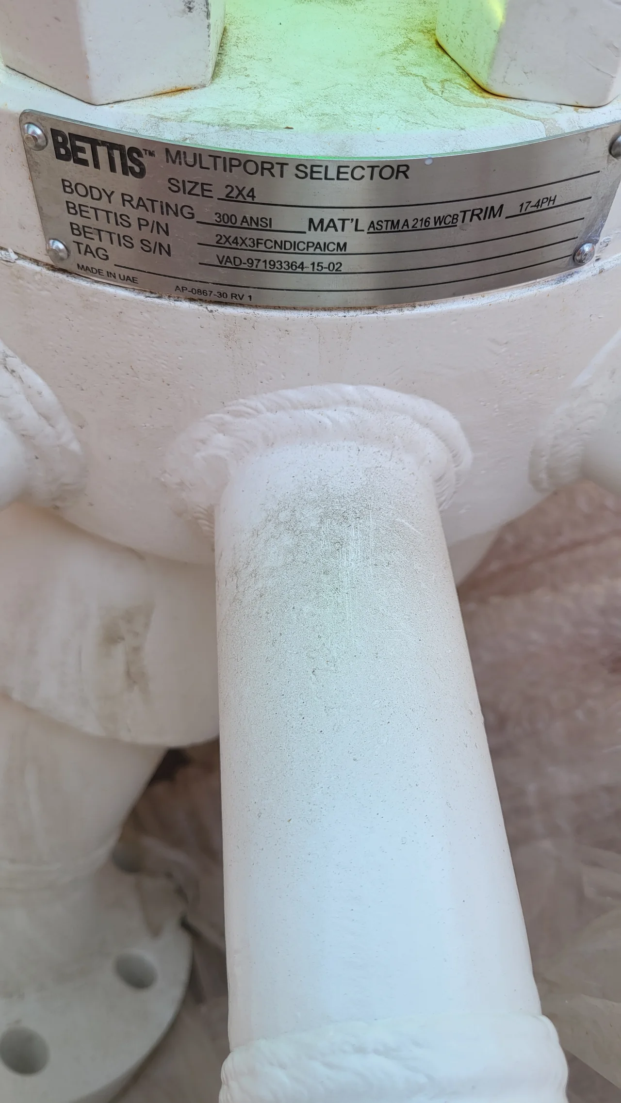 Bettis Multiport Flow Selector 2x4x3 — product image 2 of 3