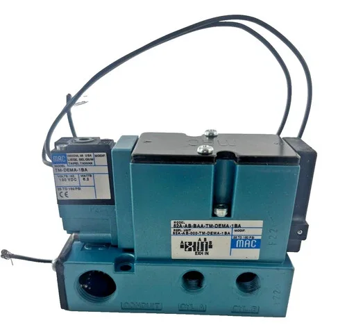 MAC Valves 82A-AB-BAA-TM-DEMA-1BA Solenoid Valve 120VDC — primary product image