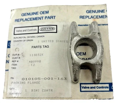 Dresser Masoneilan Packing Flange 010105-001-163 — primary product image