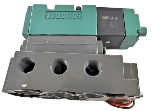 Numatics 554SA402K000030 Solenoid Valve with Speed Control and Regulator Plug-In Assembly — product image 3 of 7