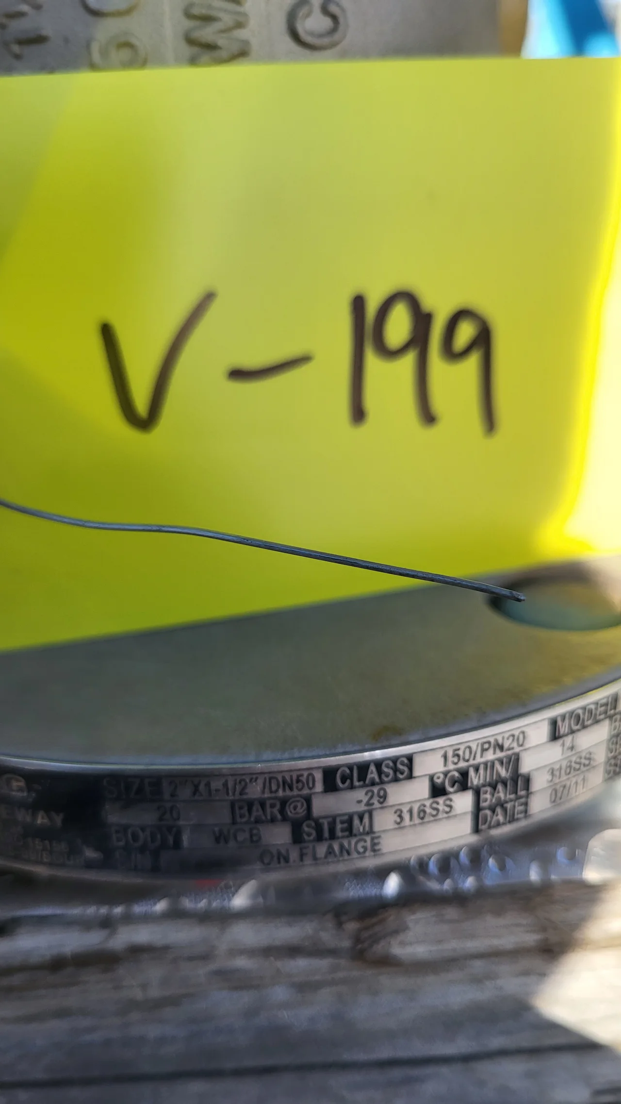 Neway FB2-R20R01N 2" x 1.5" Class 150 Flanged Ball Valve — product image 4 of 4