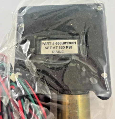 PDI Pressure Switch 666B013001 Set at 600 PSI Rising — product image 3 of 5