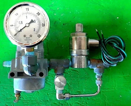 BelGas P50 Pressure Regulator with Peter Paul E26Z00693NCCM Solenoid Valve — primary product image