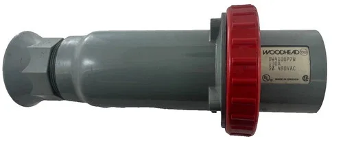 Woodhead 4100P7W 100A Pin and Sleeve Plug — product image 3 of 6