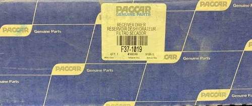 Lot of 4 - OEM PACCAR Receiver Dryer Filter F37-1019 for AC HVAC Systems in Peterbilt and Kenworth Trucks — primary product image